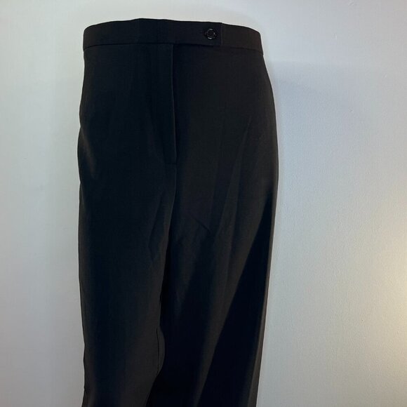 ESSENTIALS Women's Black Secret Slimmer Black Dress Pant - Size 28SP - NWT - Picture 2 of 4
